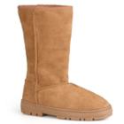 Journee Collection Lug Sole Women's Midcalf Boots, Girl's, Size: Medium (7), Beig/green (beig/khaki)
