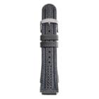 Kreisler Unisex Leather Sport Watch Band - Tx247871, Size: 18mm, Black