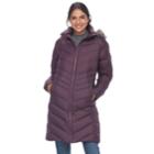 Women's Columbia Icy Heights Hooded Down Puffer Jacket, Size: Small, Drk Purple