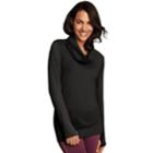 Women's Maidenform Sport Base Layer Seamless Cowl Neck Top, Size: Xxl, Black