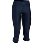 Women's Under Armour Heatgear Armour Solid Capris, Size: Medium, Blue (navy)