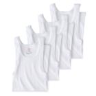 Men's Hanes 4-pk. Tagless Tanks, Size: Large, White