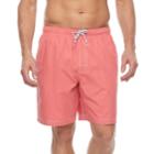 Men's Croft & Barrow&reg; Solid Swim Trunks, Size: Xl, Pink