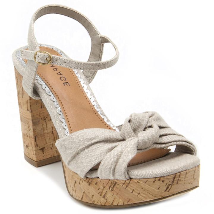 Rampage Marcia Women's Sandals, Size: Medium (9), Beig/green (beig/khaki)