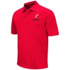 Men's Campus Heritage Cincinnati Bearcats Heathered Polo, Size: Xl, Brt Red