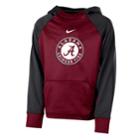 Boys 8-20 Nike Alabama Crimson Tide Therma-fit Colorblock Hoodie, Size: Xl 18-20, Red