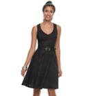 Women's Jennifer Lopez Lace Fit & Flare Dress, Size: Small, Black