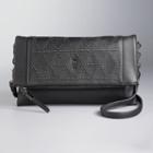 Simply Vera Vera Wang Palvee Studded Crossbody Bag, Women's, Grey