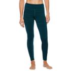 Women's Shape Active Barcode Workout Leggings, Size: Large, Green Oth