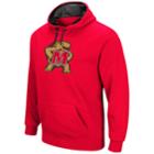 Men's Campus Heritage Maryland Terrapins Logo Hoodie, Size: Large, Dark Red