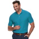Big & Tall Croft & Barrow&reg; Classic-fit Easy-care Performance Pique Polo, Men's, Size: Xl Tall, Dark Blue
