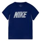 Nike, Boys 4-7 Dri-fit Mesh Tee, Boy's, Size: 4, Brt Blue