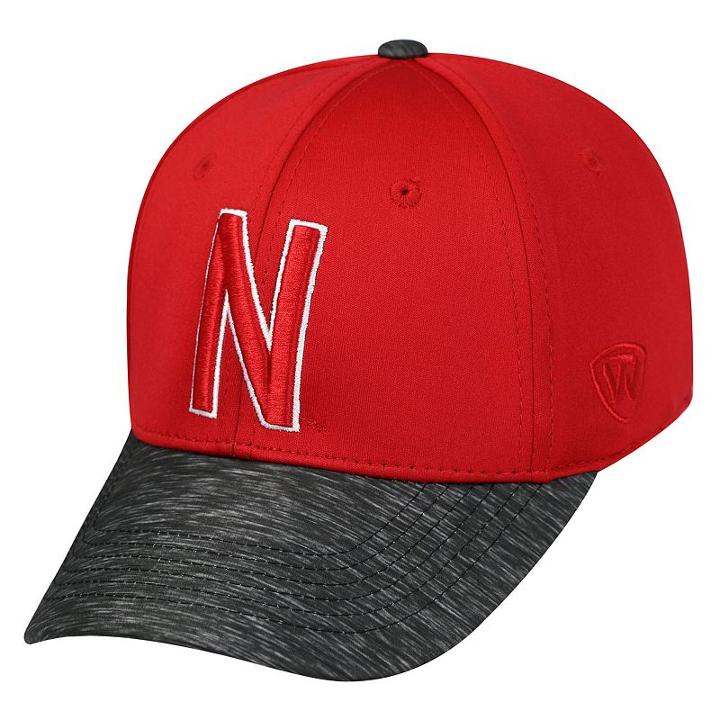 Adult Top Of The World Nebraska Cornhuskers Lightspeed One-fit Cap, Men's, Med Red
