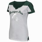 Women's Campus Heritage Michigan State Spartans Get Spirited Tee, Size: Medium, Dark Green