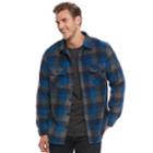 Big & Tall Croft & Barrow&reg; Arctic Fleece Shirt Jacket, Men's, Size: Xl Tall, Blue