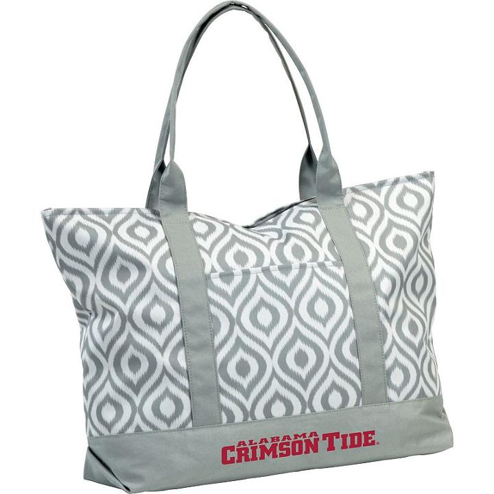 Logo Brand Alabama Crimson Tide Ikat Tote, Kids Unisex, Multicolor