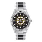 Men's Game Time Boston Bruins Heavy Hitter Watch, Silver