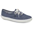 Keds Champion Chambray Women's Shoes, Size: 9, Blue (navy)