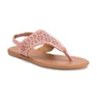 Olivia Miller Key West Women's Sandals, Size: 6, Med Pink
