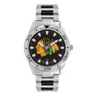 Men's Game Time Chicago Blackhawks Heavy Hitter Watch, Silver