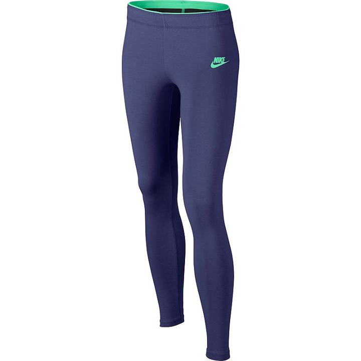 Girls 7-16 Nike Graphic Yoga Leggings, Girl's, Size: Medium, Drk Purple