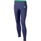 Girls 7-16 Nike Graphic Yoga Leggings, Girl's, Size: Medium, Drk Purple