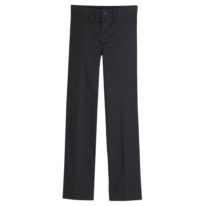 Boys 8-20 Dickies Flex Slim-fit Straight-leg Ultimate Khaki Pants, Boy's, Size: 12, Black