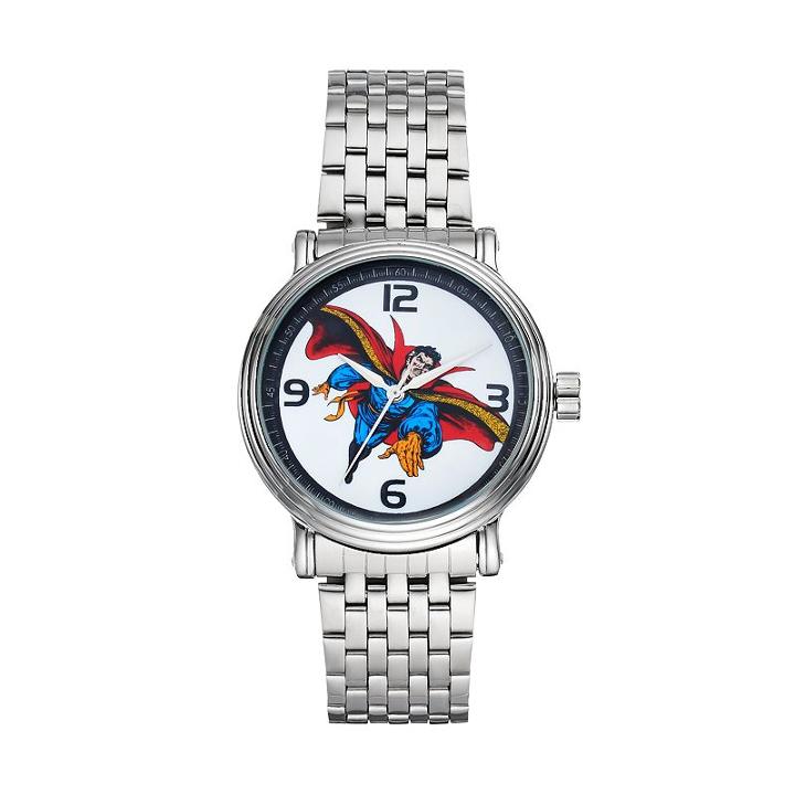 Marvel Dr. Strange Men's Stainless Steel Watch, Grey