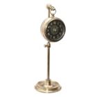 Pocket Watch Brass Table Decor, Adult Unisex, Size: 4x12, Yellow Oth