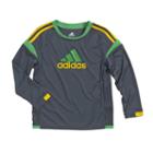 Boys 4-7x Adidas Climacool Tee, Boy's, Size: 4, Dark Grey