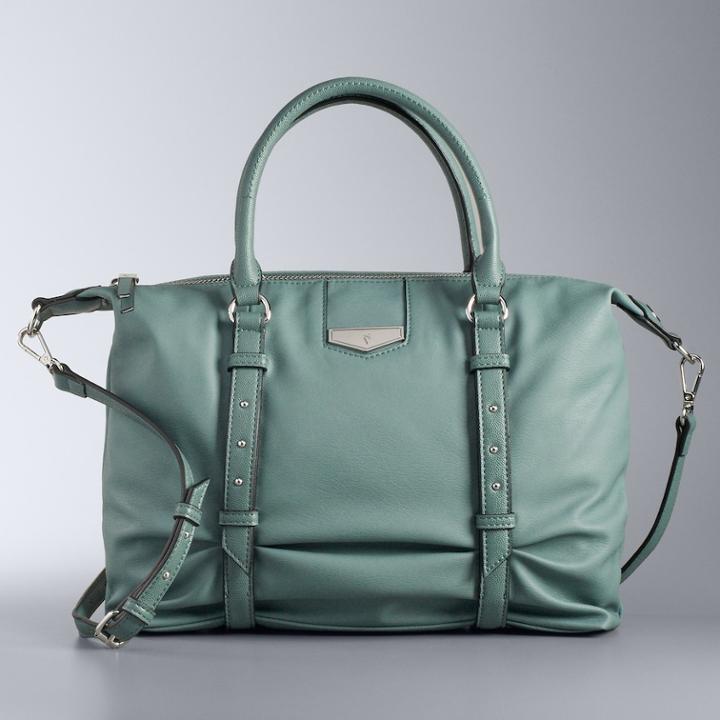 Simply Vera Vera Wang Palermo Shopper, Women's, Light Blue