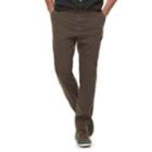 Men's Sonoma Goods For Life&trade; Modern-fit Athletic Stretch Twill Chino Pants, Size: 34x30, Brown