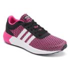 Adidas Neo Cloudfoam Race Women's Sneakers, Size: 6, Black