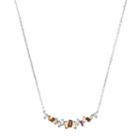 Adora Sterling Silver Gemstone Necklace, Women's, Size: 18, Multicolor