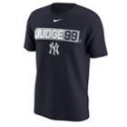 Men's Nike New York Yankees Aaron Judge Judge 99 Legend Tee, Size: Xxl, Blue (navy)