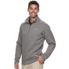 Big & Tall Columbia Ortega Oaks Quarter-zip Fleece Jacket, Men's, Size: 2xb, Med Grey