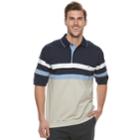 Big & Tall Safe Harbor Regular-fit Banded-bottom Polo, Men's, Size: 3xb, Blue (navy)