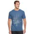 Big & Tall Apt. 9 &reg; Incepted Tee, Men's, Size: 2xb, Blue (navy)