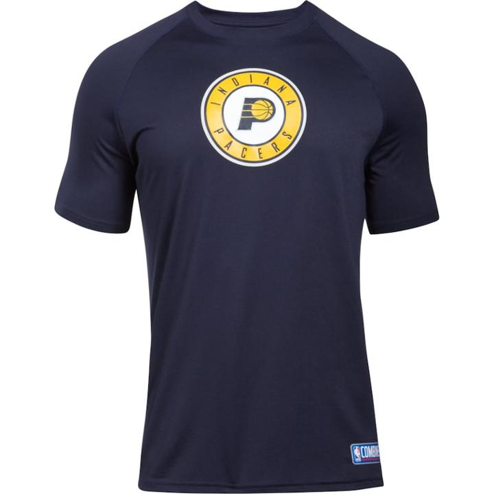 Men's Under Armour Indiana Pacers Primary Logo Tech Tee, Size: Small, Blue (navy)
