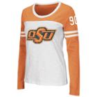 Women's Campus Heritage Oklahoma State Cowboys Hornet Football Tee, Size: Xl, Med Orange