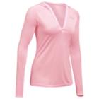 Women's Under Armour Tech Twist Long Sleeve Hoodie, Size: Small, Beige Over