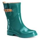 Chooka Solid Women's Waterproof Rain Boots, Size: 7, Dark Green
