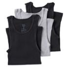 Boys Hanes Ultimate 3-pack Tanks, Boy's, Size: Medium, Black