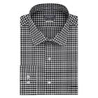 Men's Van Heusen Flex Collar Regular Fit Stretch Dress Shirt, Size: 16.5-32/33, Dark Grey