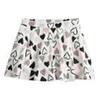 Girls 4-10 Jumping Beans&reg; Printed Pieced Skater Skort, Size: 7, Natural