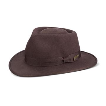Boys' Indiana Jones Fedora, Size: Medium, Brown