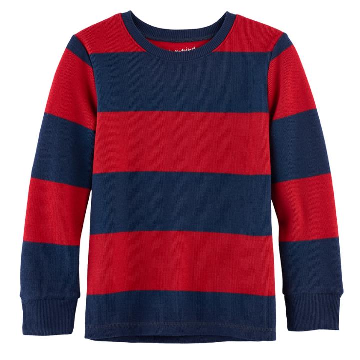 Boys 4-10 Jumping Beans&reg; Striped Sweater, Size: 7x, Blue