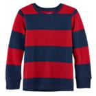 Boys 4-10 Jumping Beans&reg; Striped Sweater, Size: 7x, Blue