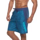 Men's Adidas Racer Microfiber Volley Shorts, Size: Xl, Turquoise/blue (turq/aqua)