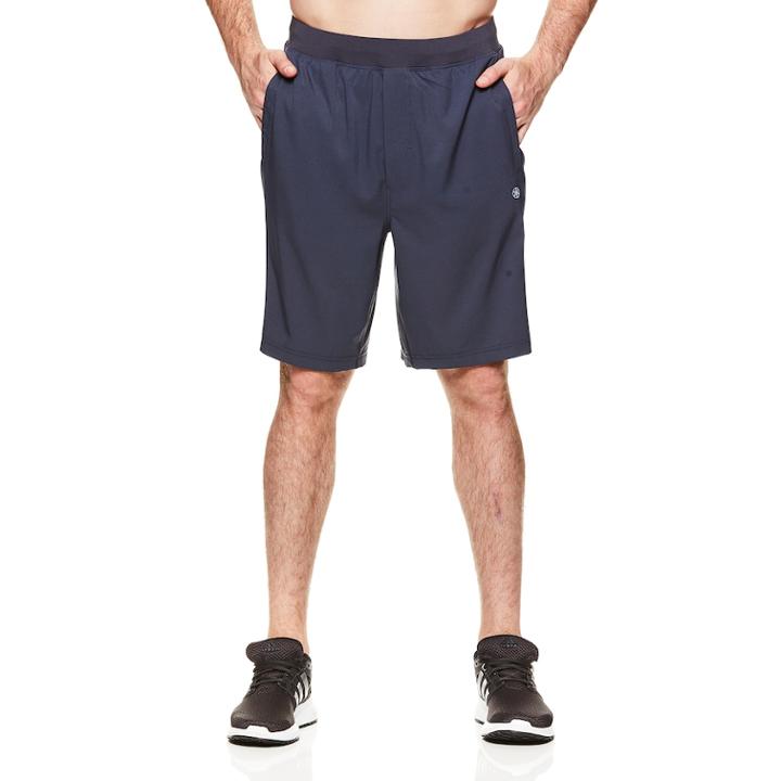 Men's Gaiam Posture Woven Shorts, Size: Large, Black